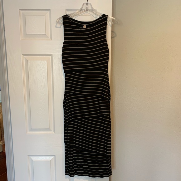 Anthropologie Striped Column Dress - Picture 3 of 6